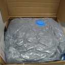 Big Huge Giant Bean Bag Chair for Adults, (No Filler) Bean Bag Chairs in Multiple Sizes and Colors Giant Foam-Filling Required- Machine Washable Covers, Double Stitched Seams (Gray 1,7FT)