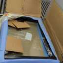 Skylight Window for House Roof, Tempered Glass Roof Hatch, Sloped Flat Roof Window for Attic and Sun Room (23.6 x 23.6 in)