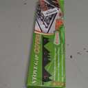 Stainless Steel Stove Gap Covers (2PCS), Stove Gap Filler for Kitchen Oven Counter Side Gap, Range Trim Kit, Easy Clean and Heat Resistant, Adjustable Length 13.8" to 27.5" 1