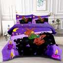 Black Girl Magic Comforter Set Full Size,Black Girls Bedding Set,African American Comforter Set,Afro Princess Bed Set Bedroom Decor (Style 71)