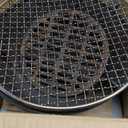 Cast iron charcoal grill,cast iron portable grill,Small Portable Charcoal Grill for Outdoor Tabletop Camping, BBQ Grill Grate Surface 11in, Perfect for 3-4 People