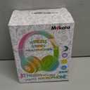 Headphones Kids Bluetooth 5.4 Wireless Play Time 68H Safe Volume Limit 85/94dB Over-Ear Foldable Headset,Fast Charging,with Aux Cord Built-in Mic for Toddler Child Pad Study Tablet Blue