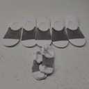 SIXDAYSOX No Show Socks Men 7 Pack Invisible Low Cut Non Slip Short Socks Size 10-13