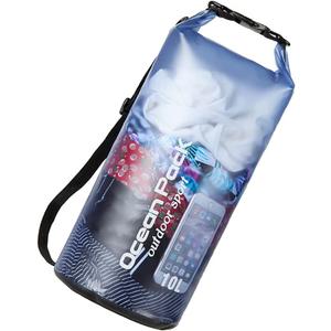 Floating Waterproof Dry Bag 10l/20l,Roll Top 10L/20L Waterproof Dry Bag Backpack For Kayaking Boating Swimming for Women Men (Blue)