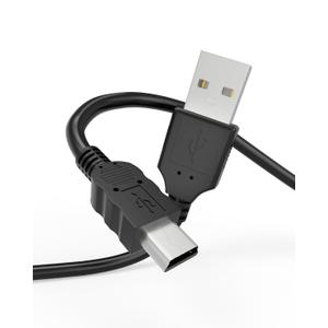 Mini USB Cable Compatible with Garmin Car GPS Navigator Nuvi Approach Colorado Dakota Edge Gpsmap Montana Streetpilot Zumo Vista Magellan Navigon Mini USB to USB 2.0 Cable for GPS Navigator/Dash Cam