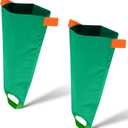 2 Pcs Easy Slide Compression Stocking Aid Sock Open Toe Helper Device Easy on Application Tool Put on Compression Socks Applicator Aid for Seniors (Plus Size)