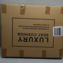 GXT Deluxe Faux Leather Full Coverage Car Seat Cover Anti-Slip Universal Fits for Sedans SUV Pick-up Truck with Headrests,Interior Accessories(Black)