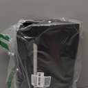 Feifeiya 2 Pcs Magnetic File Folder Wall Hanging Holder Large Pocket Paper Magazine Mail Organizer for Refrigerator Classroom Locker Whiteboard(Horizontal,Black Color,13.8 x 8.3 Inches)