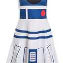 Ruikajia The Force Awakens Adult Rey Costume Chewbacca Rhinestone Costume Princess Leia Costume Adults Costumes, Size: XL