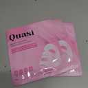 4 x Quasi Salmon PDRN Collagen Mask Korean Skin care Gel Face Mask for Hydration, Firming & Smoothing Skincare, Collagen Boost & Pore Care 4 Masks, Non-Irritating, Natural Ingredients