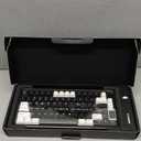 YUNZII AL80 Wireless Mechanical Keyboard, Full Aluminum CNC, Smart LCD Display, Hot Swappable Gasket Mount 75% Layout with Knob, BT/2.4G/USB-C,QMK/VIA Support for Win/Mac (Black, Gateron Zero Switch)