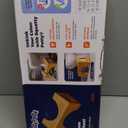 Squatty Potty The Original Toilet Stool - Bamboo Flip, 7" and 9" Adjustable Heights, Brown - Improve Bathroom Posture and Comfort