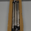 Adjustable Shower Curtain Rod 31-80 Inch, Never Rust Stainless Steel Silver Tension Rod, 1" Heavy Duty No-Drill for Bathroom, Kitchen & Closet