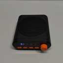 Voice Amplifier for Teachers with Wireless Magnetic Lavalier Microphone, Bluetooth Portable Rechargeable Speaker, 2 Mics for Classroom, Meetings, Speeches, Outdoor (Black)