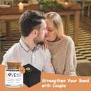 Qunrwe 90 PCS Love Notes Jar,I Love You Gifts for Him Her,Romantic Anniversary Birthday Engagement Wedding Long Distance Couple Gifts for Women Men Husband Wife Boyfriend Girlfriend Lover