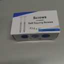 6 Inch Heavy-Duty Outdoor Structural Screws, 50Pcs Star Drive Deck Screw, Rust-Resistant Lag Screws and Wood Screws for Timber, Log, and Landscaping Projects (#14 x 6 Black),in Anchors and Screws