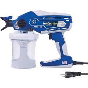 Graco 26D280 TrueCoat 360 Single Speed Paint Sprayer, Corded Electric, (Blue/White)