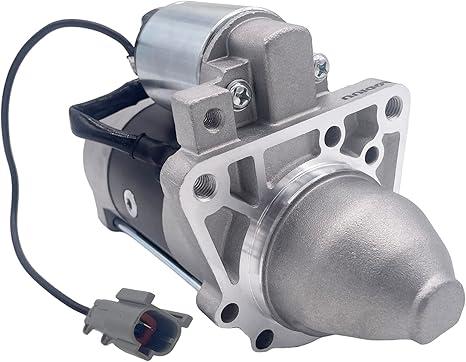 17867N New Starter Motor Compatible with Infiniti QX56 2004-2010, Nissan Armada 2004-2009, Pathfinder 2004-2010, Titan 2004-2011, 5.6L V8 ENGINE OE 233007S000 M2T85571 ZC 410-48228 2330M7S000RW