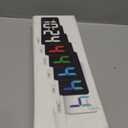 LED Digital Wall Clock with Large Display, Big Digits, Auto-Brightness, 12/24Hr Format, Modern Electric Small Silent Wall Clock for Living Room, Bedroom, Classroom, Farmhouse, Kitchen, Office - Green