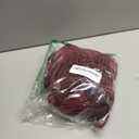 REORIA Women's Turtle Neck Long Sleeve Bodysuit Basic Slim Fit Double Lined Lightweight Layering Top for Fall & Winter (Medium, Burgundy)