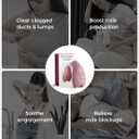 Momcozy A1Pro Lactation Massager, Deep Vibration & Rapid Heating for Clog Relief & Efficient Pumping, Breastfeeding Essentials with Memory Function & Fast Charging, for Postpartum Mom