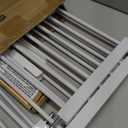 Dog Gate - 14" Tall Puppy Safety Pet Gates Easy to Step Over, Short Dog Gates, 16.5"-44" Adjustable Extra Wide, Metal Doggy Door for Passageway Stairs Kitchen Bedroom Indoor, Pressure Mounted