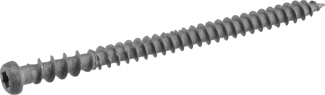 Hillman Fasteners 48439 Deck Screws, Gray, 75 Piece, 10x 21/2"