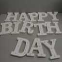 CHUNNIN Happy Birthday Marquee Light Up Letters Happy Birthday LED Letter Number Light Sign Centerpieces Decor for Home Table Decor All Party Decoration Anniversary Party Night Lamp Banquet Props