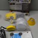 Paint Sprayer, 700W HVLP Spray Gun with 4 Brass Nozzles & 3 Patterns, Paint Gun with Adjustable Spray Width, Paint Sprayers for Home Furniture, Cabinets, DIY Works, Door, Garden Chairs etc. (Green)