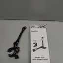 SMALLRIG 11'' Articulating Magic Arm and Clamp w/ 1/4" and 3/8" Thread, Adjustable Friction Power Camera Mount with Cold Shoe Mount for Monitor, LED Lights, Mic, for DJI/Insta360 Action Cameras - 3726