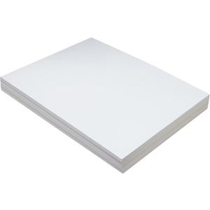Pacon PAC5214 Tagboard, Heavyweight, 12" x 18", White, 100 Sheets