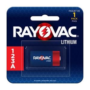 Rayovac 123A Batteries (Pack of 6), 123A Lithium Batteries, Great For Cameras