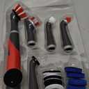 Rubbermaid Reveal Power Scrubber 18-Piece Kit, Cordless Electric Battery Powered Scrub Brush, Water Resistant, for Home/Kitchen/Bathroom/Grout/Tile/Shower/Tub