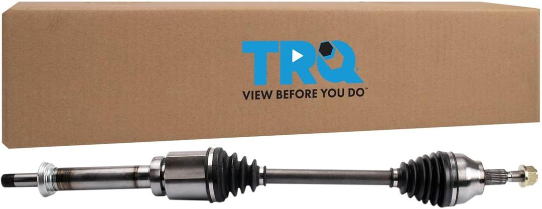 TRQ Front Right CV Axle Shaft Assembly Passenger Side Compatible with 2013-2018 Ford Escape NCV11165 66-2362 CV6Z3B436AQ 447-03157R FD8208