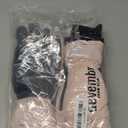 devembr Ski Gloves with Wrist Guards and Undercuff Design, Snowboarding Gloves Touchscreen S