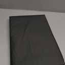 NLMUVW Vinyl Tablecloth with Flannel Backing 100% Waterproof Rectangle PVC Table Cloth Oil Proof Wipe Clean Table Cover for Dining Party Camping Outdoor, Black, 60 X 70 Inch