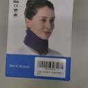 VELPEAU Neck Brace for Neck Pain and Support - Soft Cervical Collar for Sleeping in Bed, Snoozing, Sleeping Upright, Anti-Snoring, Sleep Apnea for Women & Men (Blue, Comfort Version, Medium: 11.5-14"/3)