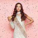 30th Birthday Decorations for Her, Rose Gold Glitter "Talk Thirty To Me Sash" Sash & Rhinestone Headband & Pearl Pin & Happy Birthday Card for Women Party Favors