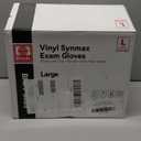 Intco BASIC Medical Synmax Vinyl Exam Gloves - Latex-Free & Powder-Free - Large, BMPF-3003(Case of 1,000)