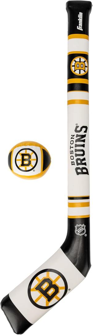 Franklin Sports NHL Team Mini Soft Hockey Stick Set - NHL Team Soft Foam Mini Hockey Stick and Ball - Great Toy for Kids, One Size