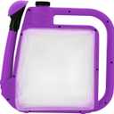 Centurion 1408 Foldable Clear Plastic Watering Can,1.5 Gal with Rotating Nozzle, Long Stem Spout, Compact Ergonomic Design with Sprinkler & Pouring System Ideal for Indoor/Outdoor Gardening - Lavender