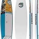 BoardworksTouring Stand-Up Paddleboard Bamboo/Blue/Light Blue, 12'6"