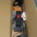 Weed Wacker 24V Eater Battery Brush Cutter, Electric Eater Battery Cordless stringles with 2 Batteries, 1 Charger, 3 Types Blades, Weed Wacker Battery Powered, Lightweight Battery Electric Weed