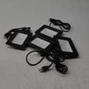 4Pack-60W 6600LM Super Bright LED Flood Light with Excellent Color Restore Ability - Waterproof, Shatterproof, Energy Saving - Perfect for Indoor and Outdoor Use