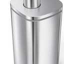 simplehuman 10 oz. Pulse Pump, Liquid Soap Dispenser, Drip Free Hand Soap Pump, Brushed Stainless Steel
