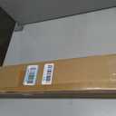 LazBlinds No Drill Bamboo Roman Shades, 28" W x 64" H, Malay Oak