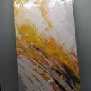 AIXMGSJS Canvas Wall Art Decor Wall Art Pictures for Living Room Modern Large Wall Art Canvas Art Wall Decor Black and White Abstract Wall Art Prints Artwork for Walls Home Office Decor 24" X 48"