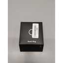 Smart Health Ring Sleep Health Tracker for Women Men with Heart Rate, Blood Oxygen, Sleep Monitor, Steps, Calories, 5ATM Waterproof for iPhone/ Android, No Subscription Fee(Black, 8#)