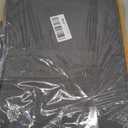 LONBET Laundry Basket with Lid, Made from Breathable Fabric | Aesthetic Clothes Hampers for Laundry with Side Handles & Sturdy Bamboo Frame (26 Gallons - Single, Gray)