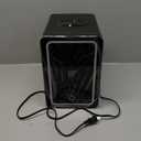 Mini Fridge 6L for Bedroom, Makeup Little Refrigerator with LED Light Portable Cosmetic Fridge for Dorm and Office, Desk Personal Cooler for Beauty Skincare Product and Food, Black